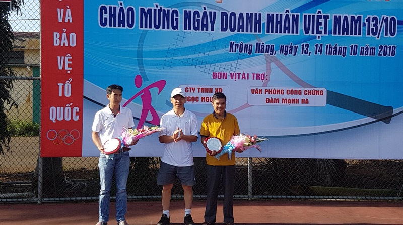 Huyện Krông Năng: Giải quần vợt lần thứ VI - 2018